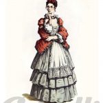 Máscara tradicional italiana Colombina